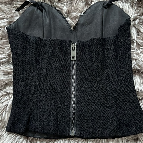 NWOT ARITZIA - TALULA  BUSTIER/ CORSET BLACK - Picture 2 of 6